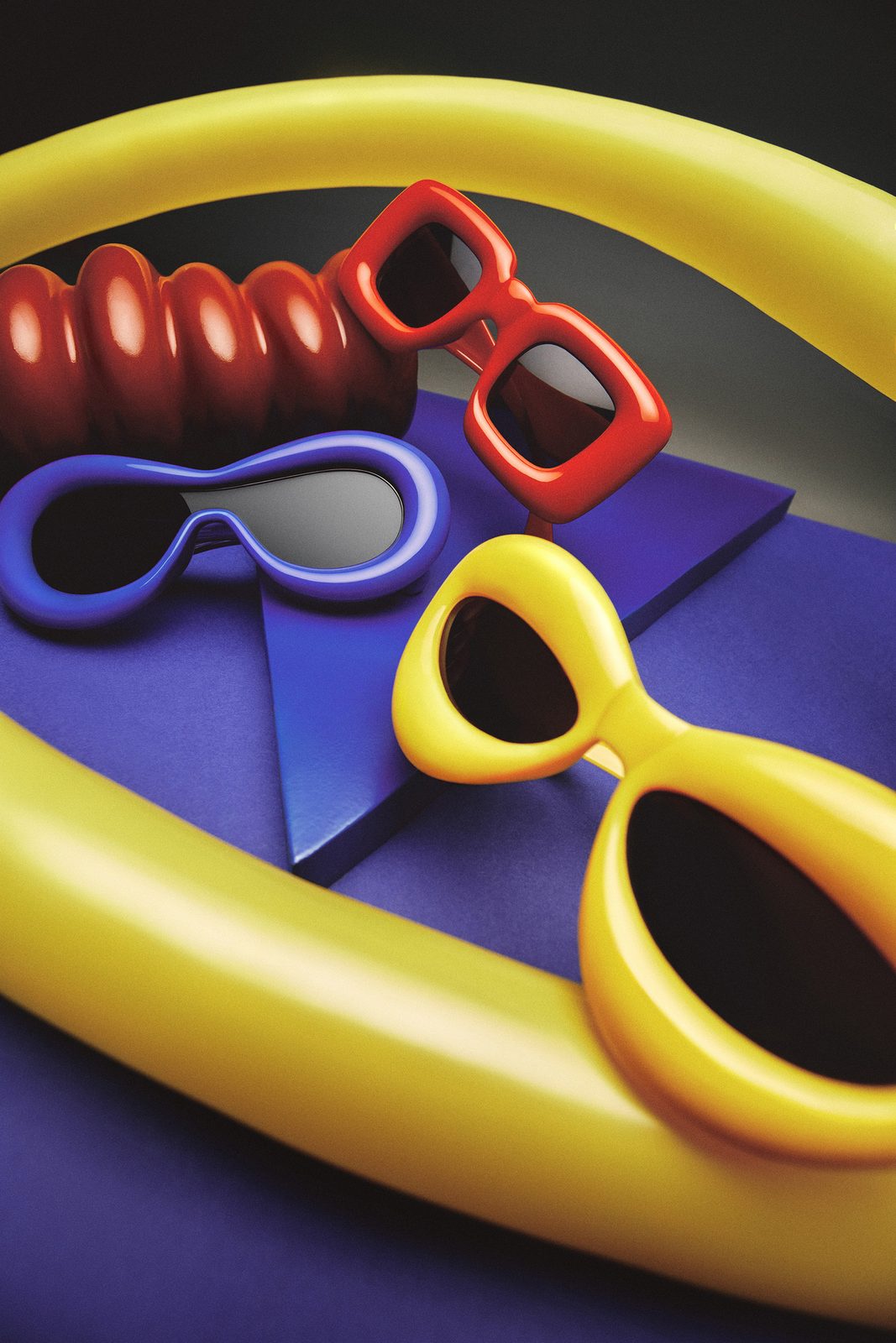 Loewe sunglasses campaign — art direction, photography and retouch