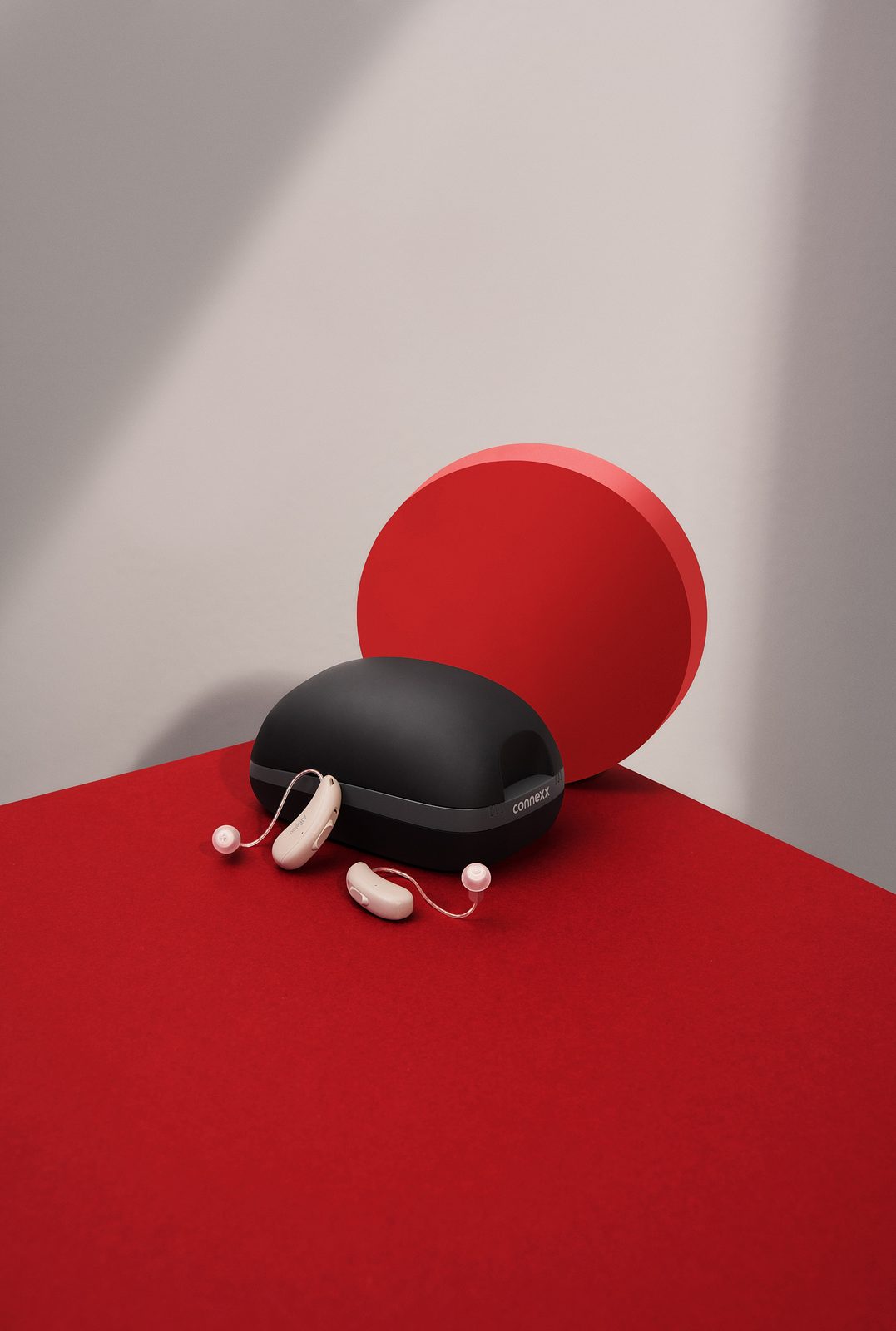 Creative still life for Afflelou hearing aids line