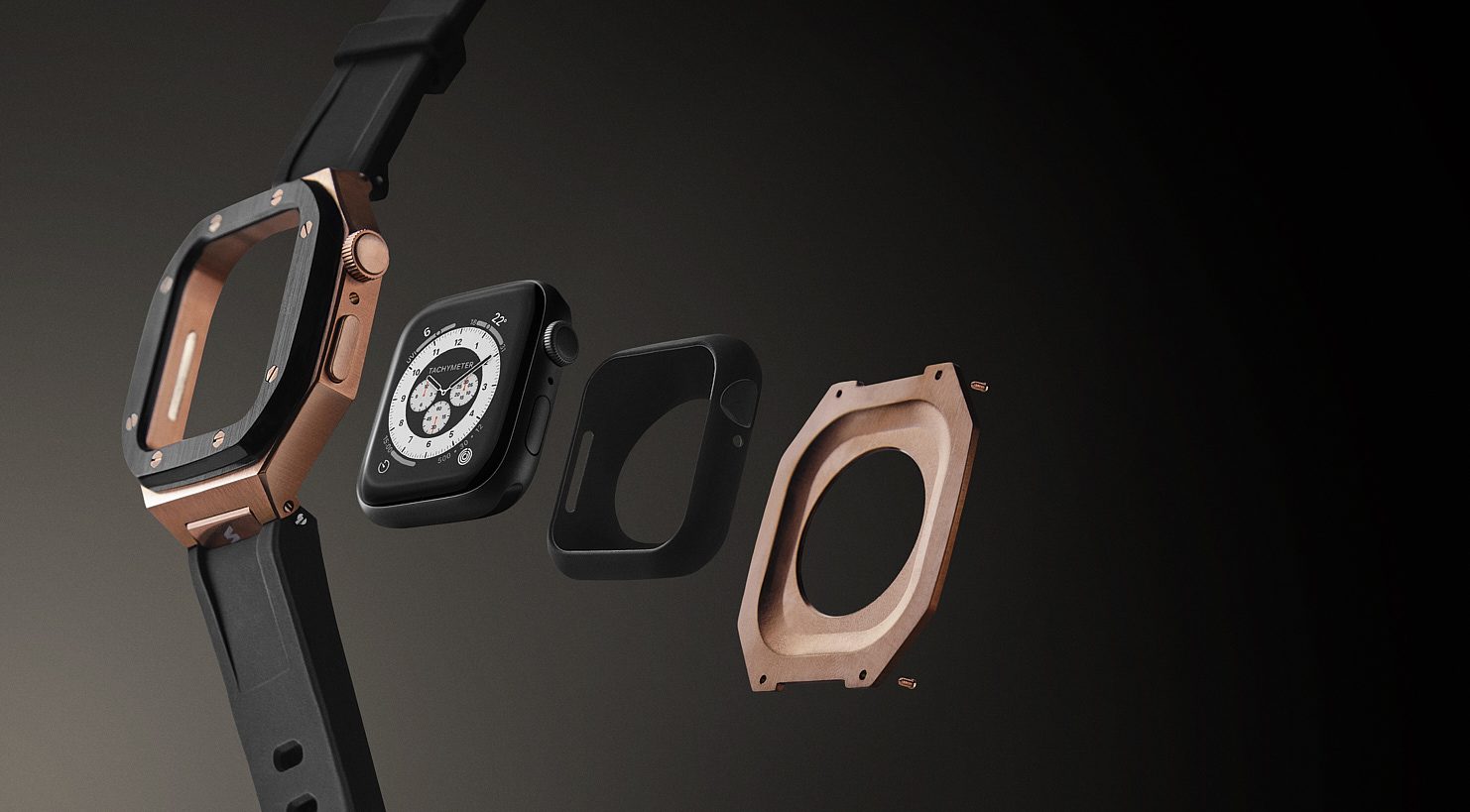 Creative still life campaign for Suritt watches