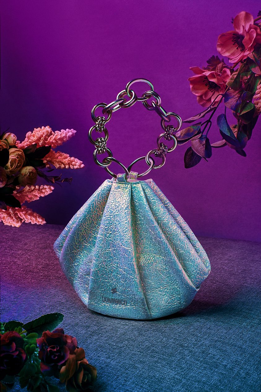 Suritt bags campaign with fashion designer Dominnico — art direction, photography and retouch
