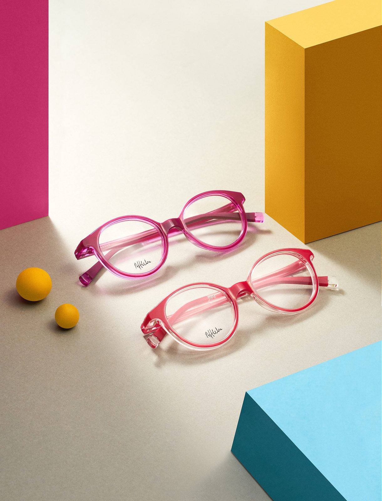 Afflelou eyewear still life campaign — art direction, photography and retouch