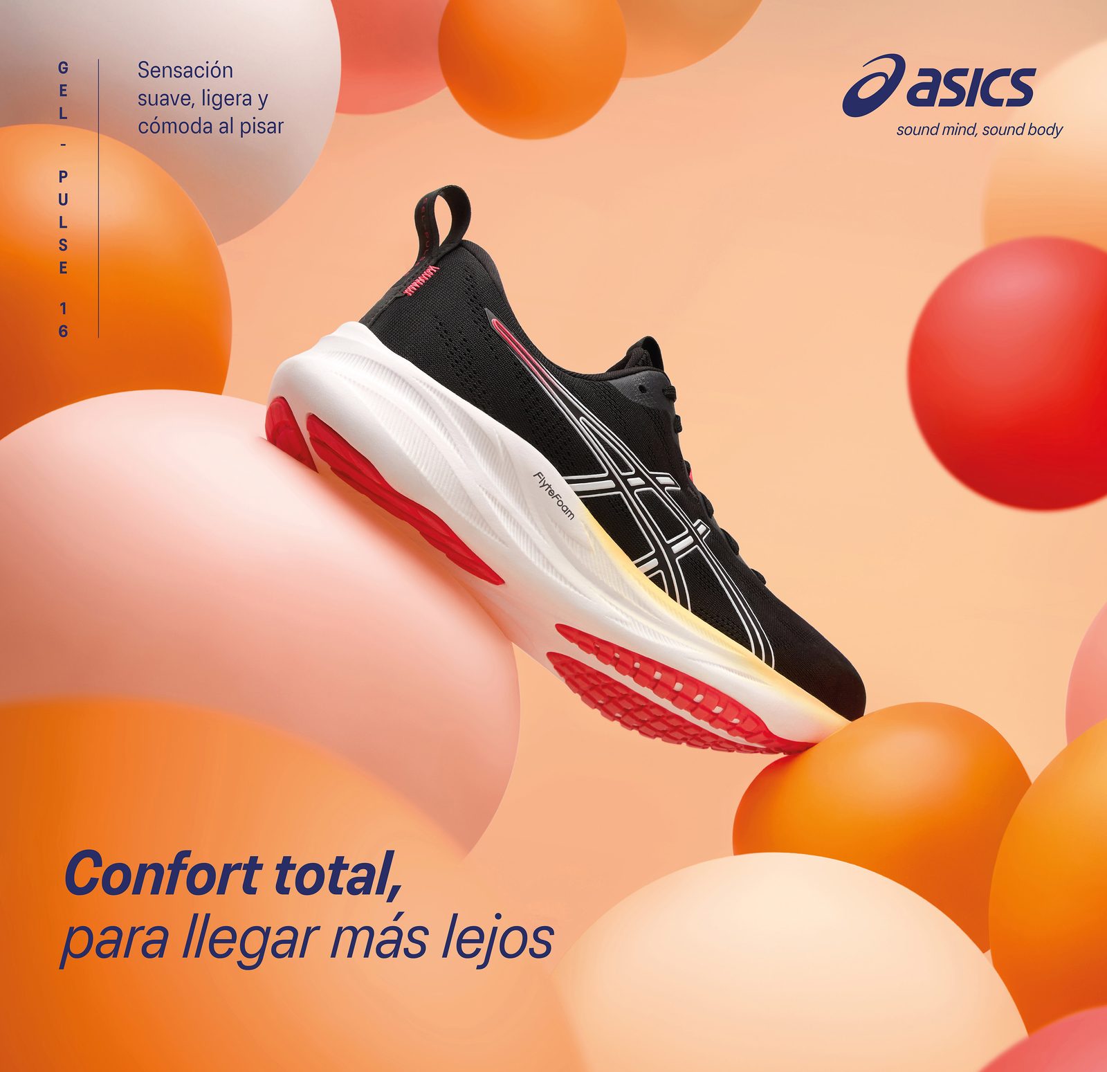 Creative still life for Asics and Sprinter with We Are Small agency — photography and retouch