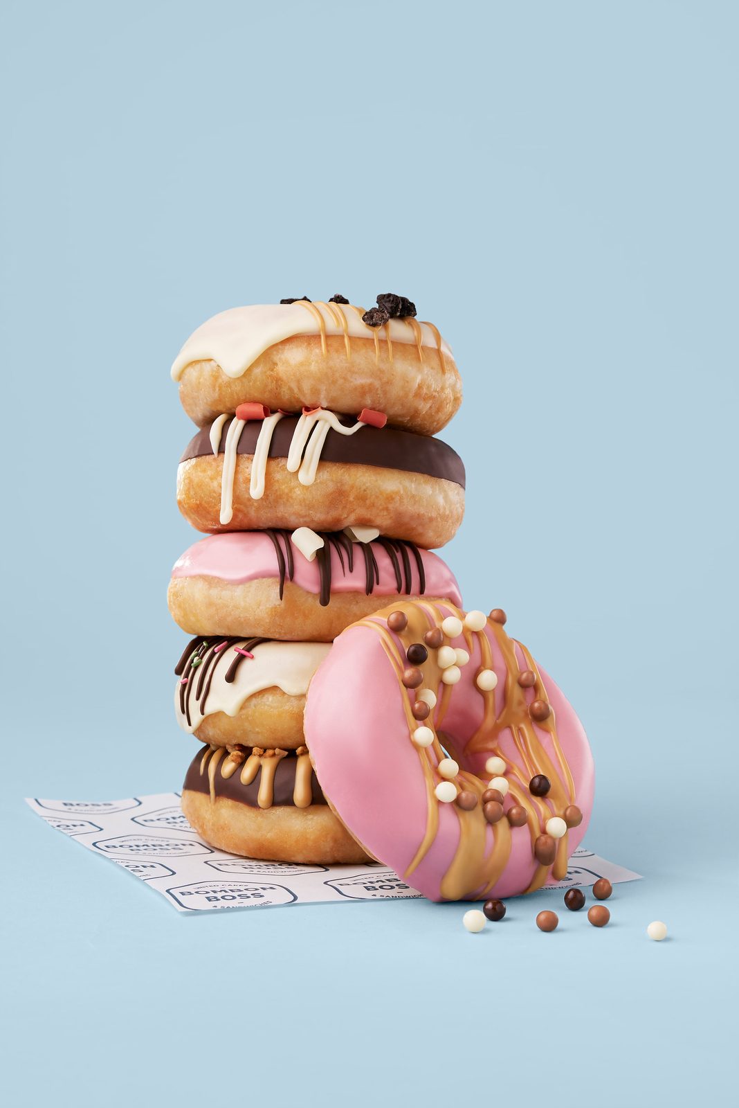 Compositing and retouch for Bombon Boss campaign